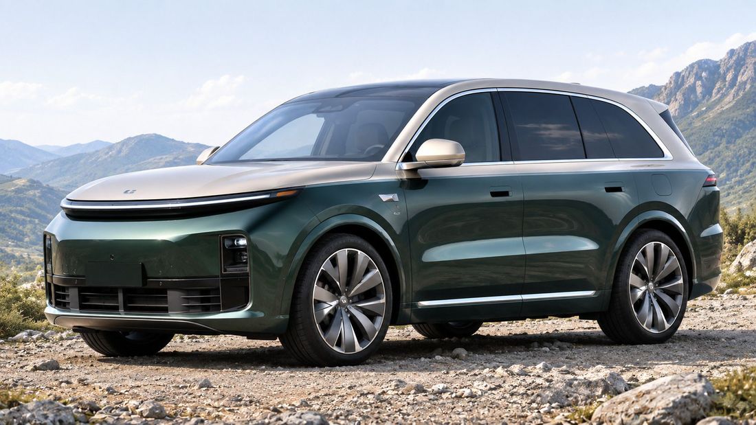 Li Auto L8 Livis atinge vârfuri tehnologice.
